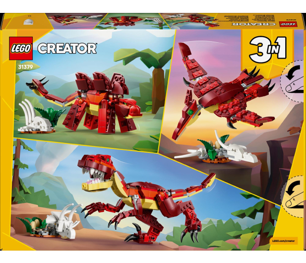LEGO CREATOR 31379 Groźny dinozaur - 1473427 - zdjęcie 16